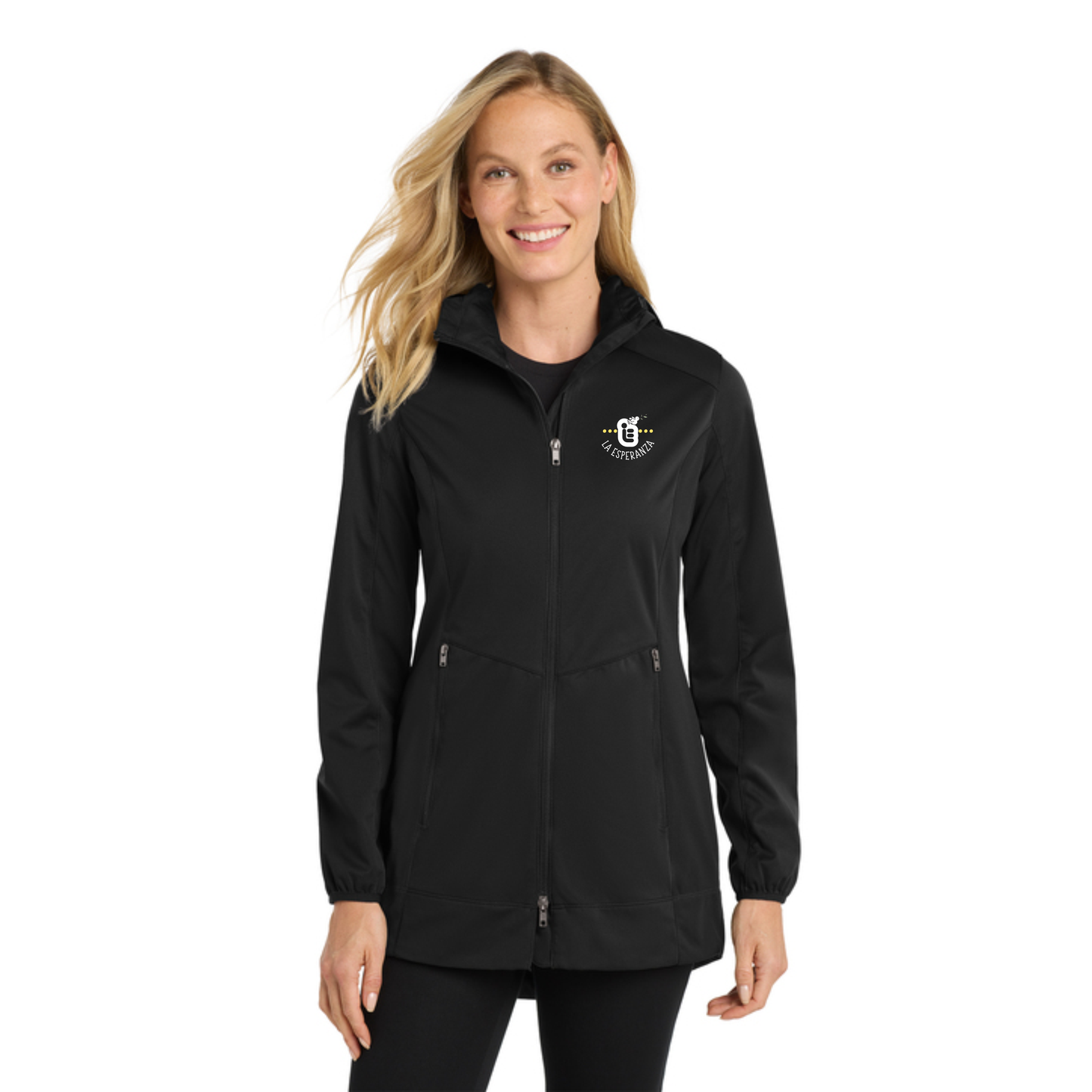Port Authority® Women's Active Hooded Soft Shell Jacket