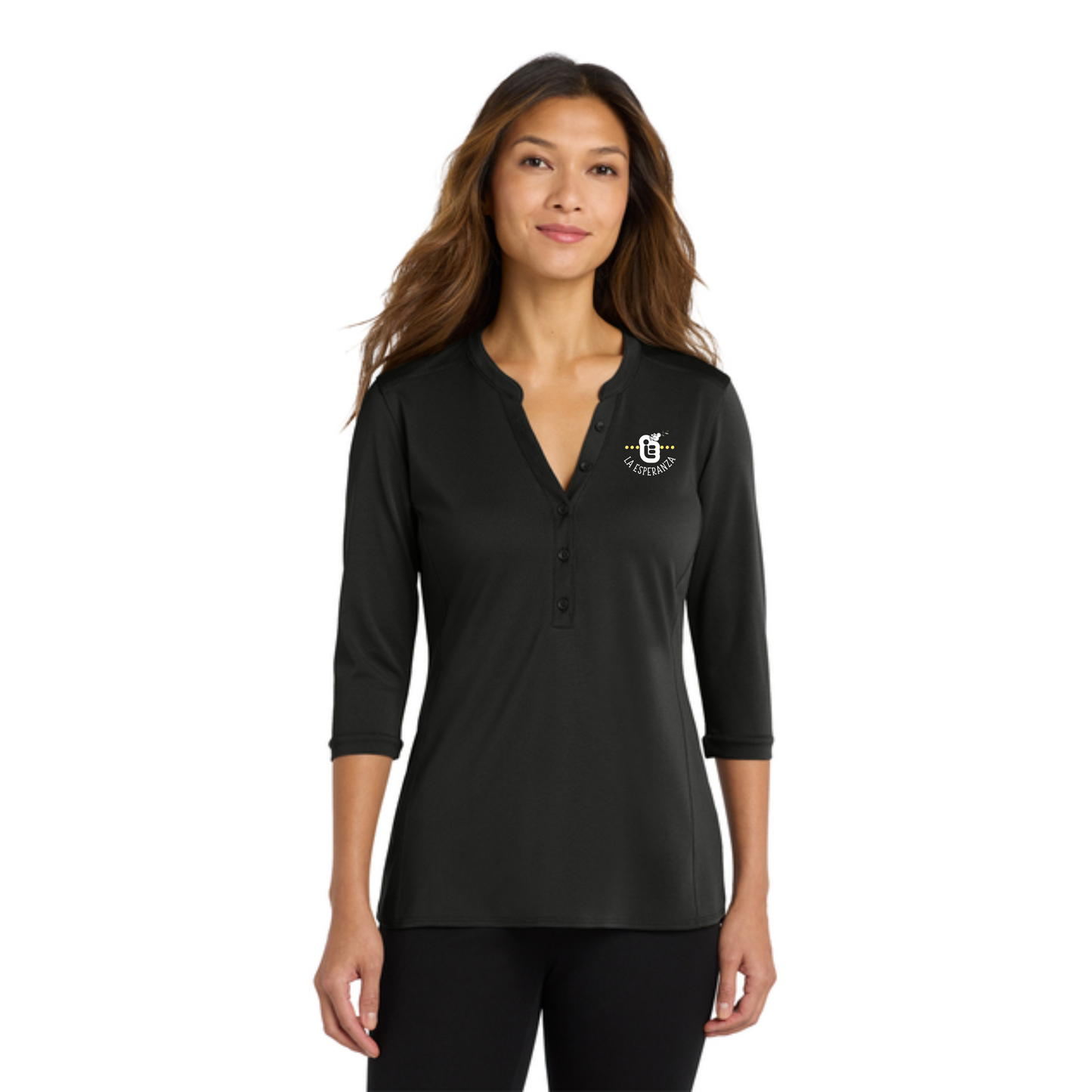 Port Authority ® Women's UV Choice Pique Henley