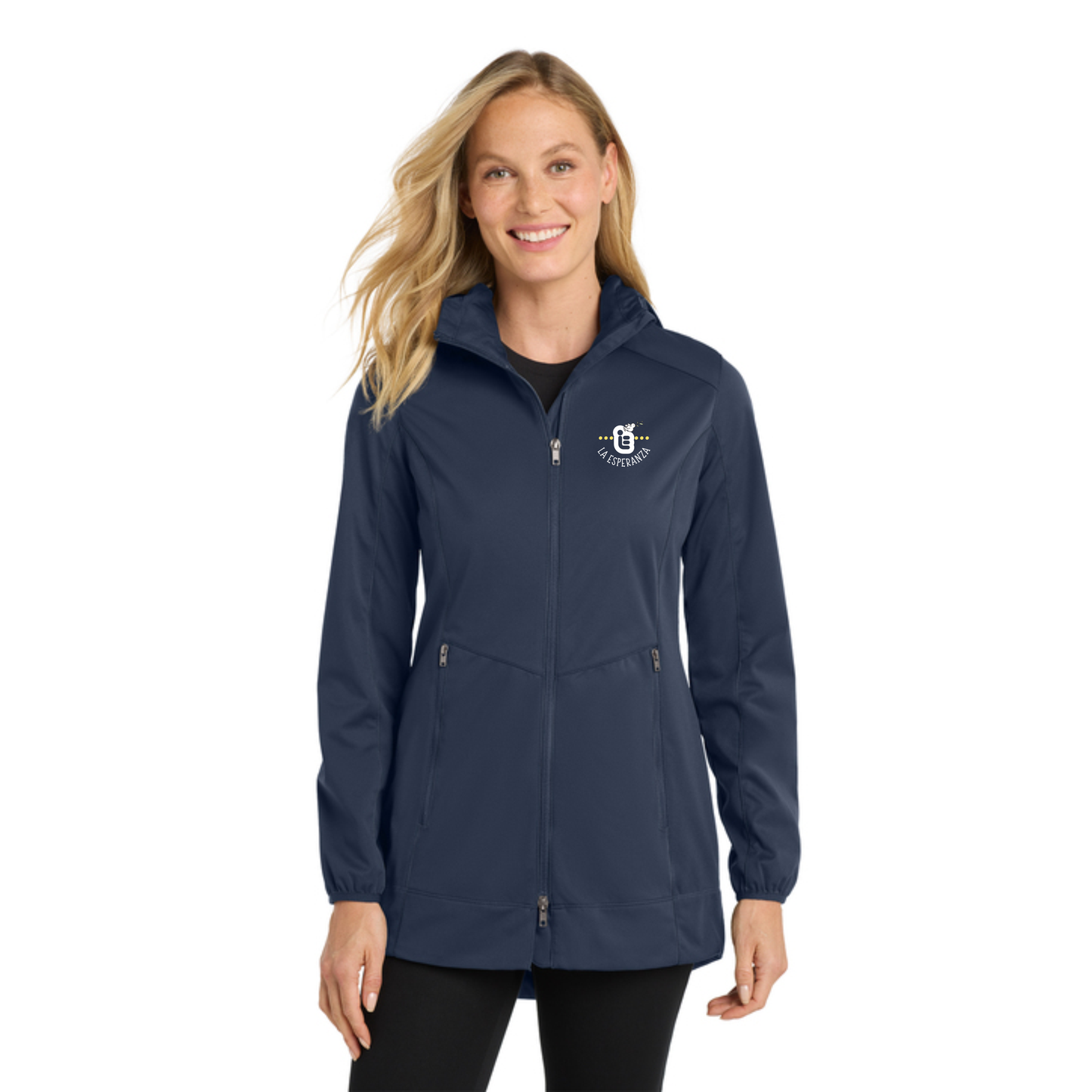 Port Authority® Women's Active Hooded Soft Shell Jacket